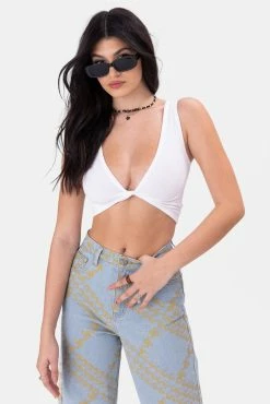 Adika Dallas Ribbed Crop Top OUTLET