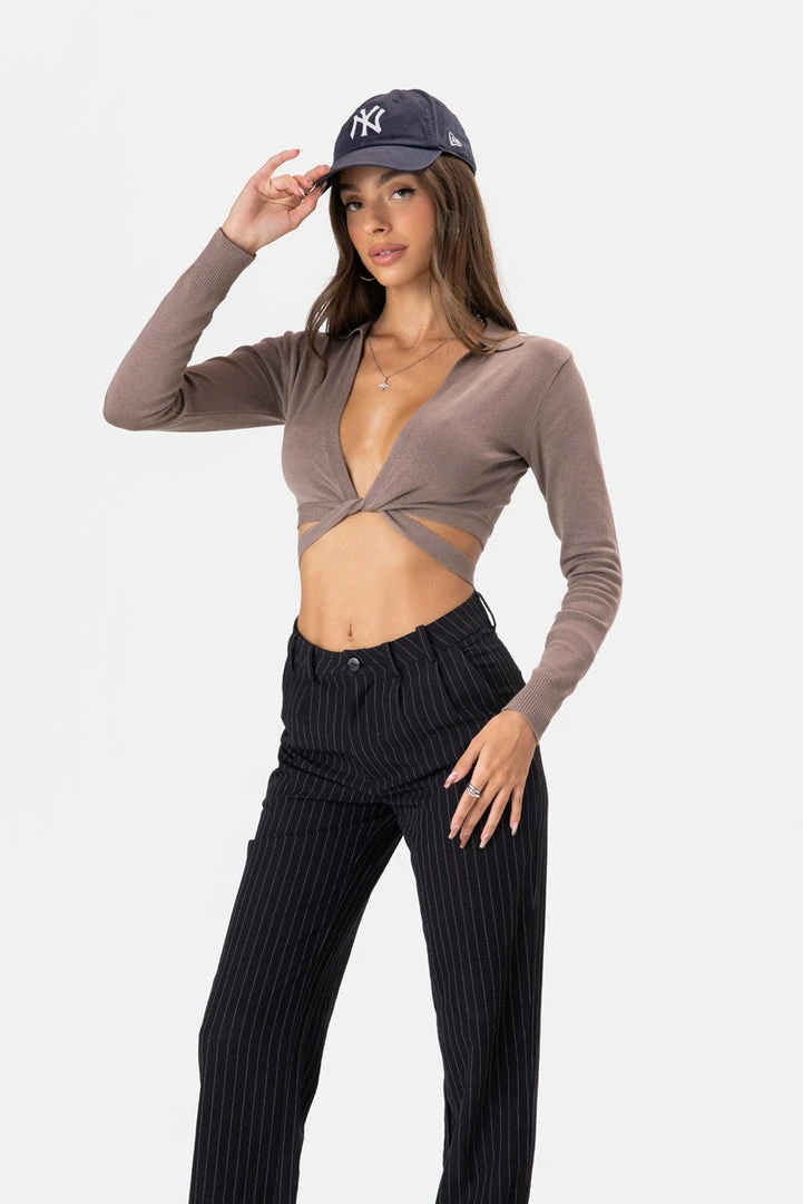 Best reviews of 😍 Adika Marin Knitted Wrap Top OUTLET 😍 3 Adika Marin Knitted Wrap Top OUTLET