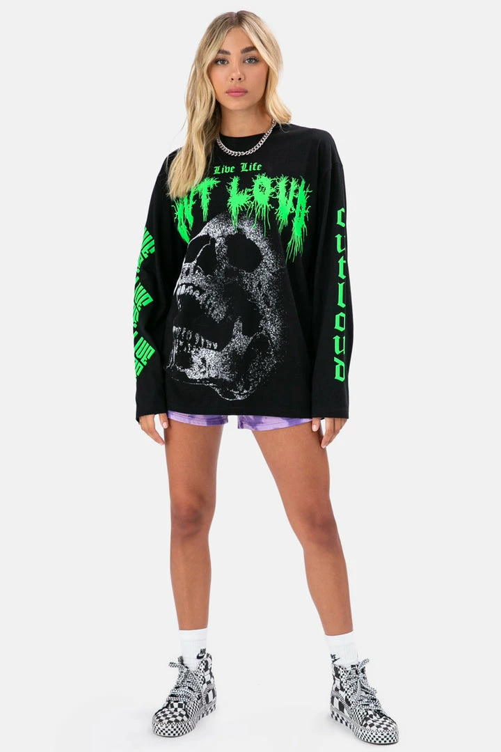 Promo ✨ Adika OUTLET LOUD Oversize Tee 🤩 1 Adika OUTLET LOUD Oversize Tee