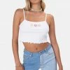 Adika Gardener Embroidery Crop Top