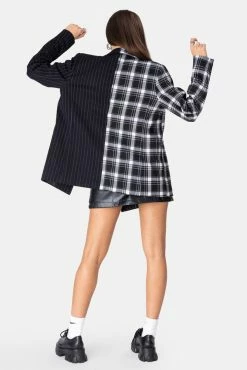 Cheapest 🎁 Adika Newsville Mixed Print Blazer 🔥 8 Adika Newsville Mixed Print Blazer