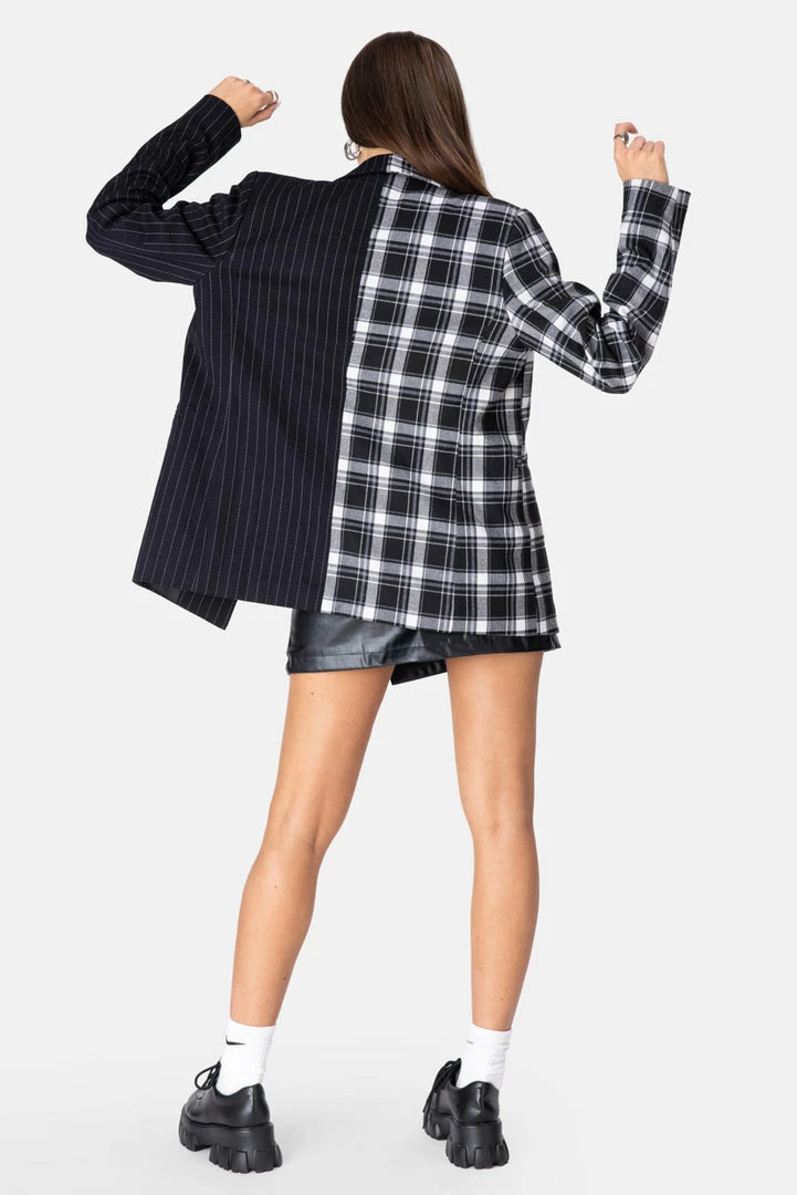 Cheapest 🎁 Adika Newsville Mixed Print Blazer 🔥 4 Adika Newsville Mixed Print Blazer