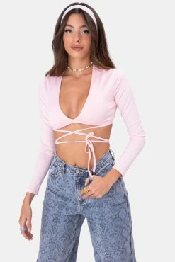 Adika OUTLET Holltis Wrap Crop Top