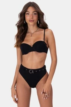 Adika OUTLET Glitters Cupped Lurex Bikini Top