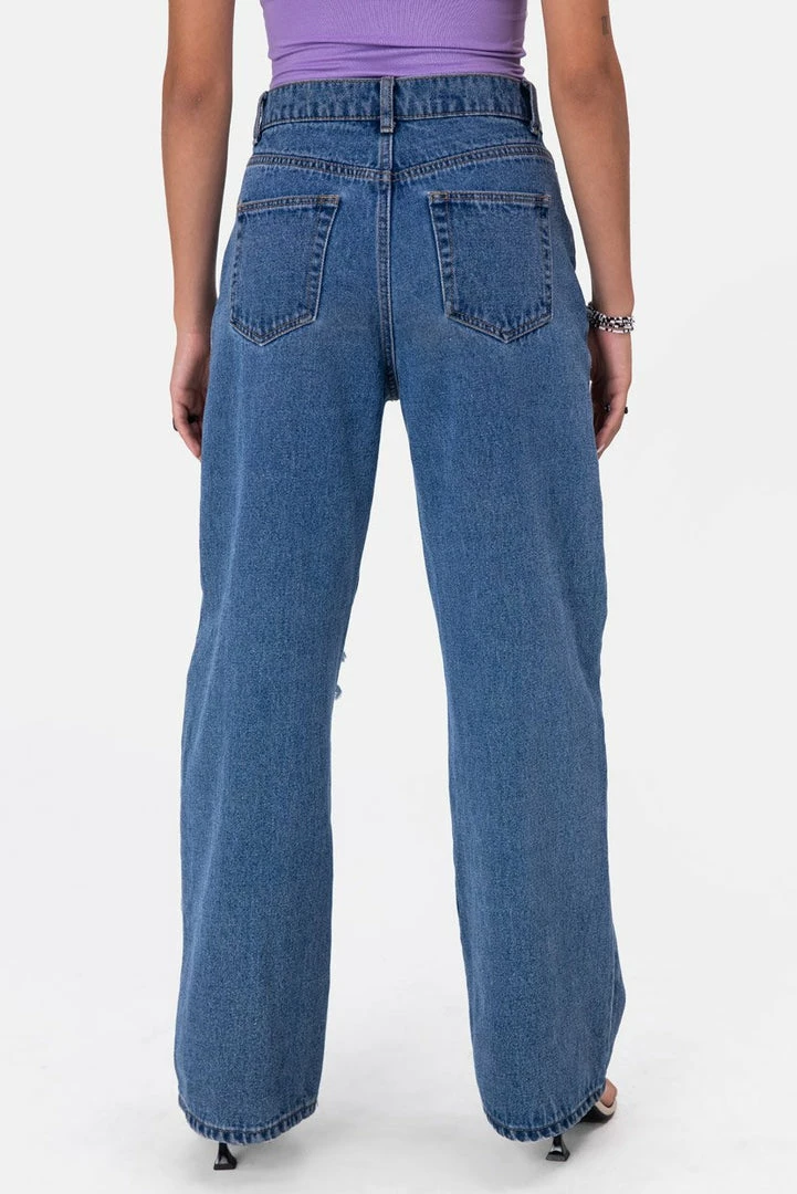 New ❤️ Adika Blaine Ripped 👖 Jeans | WIDE Clothing ❤️ 4 Adika Blaine Ripped Jeans | WIDE Clothing