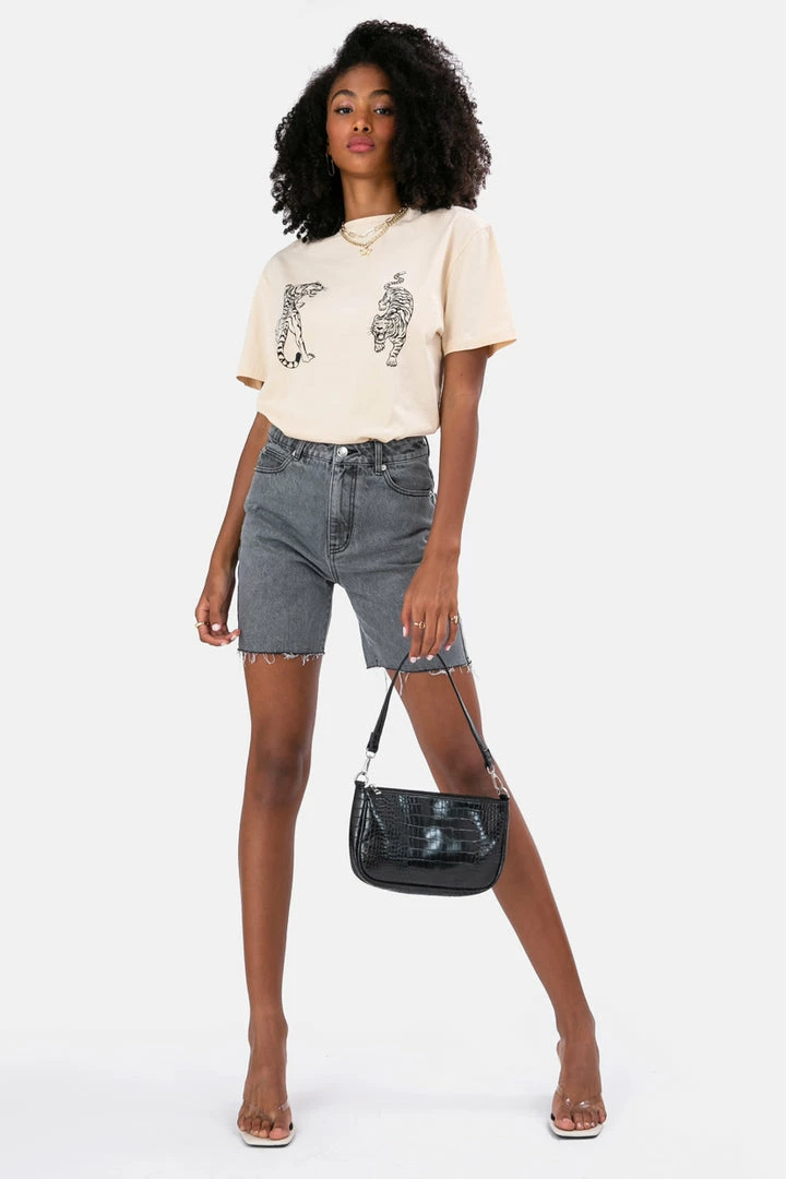 Budget ๐คฉ Adika Bottoms Blake Denim Biker Shorts โ 4 Adika Bottoms Blake Denim Biker Shorts