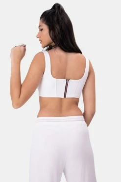 Adika FLOW Contrast-Seam Corset Top