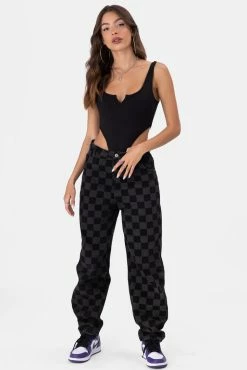 Adika OUTLET Dijon High-Leg Ribbed Bodysuit