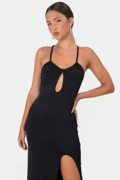 Adika Charleston Side Slit Maxi Dress