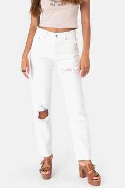 Adika Clothing Diego Ripped Cropped Jeans | MOM