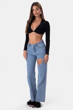 Adika Clothing Robinson V-Neck Crop Top