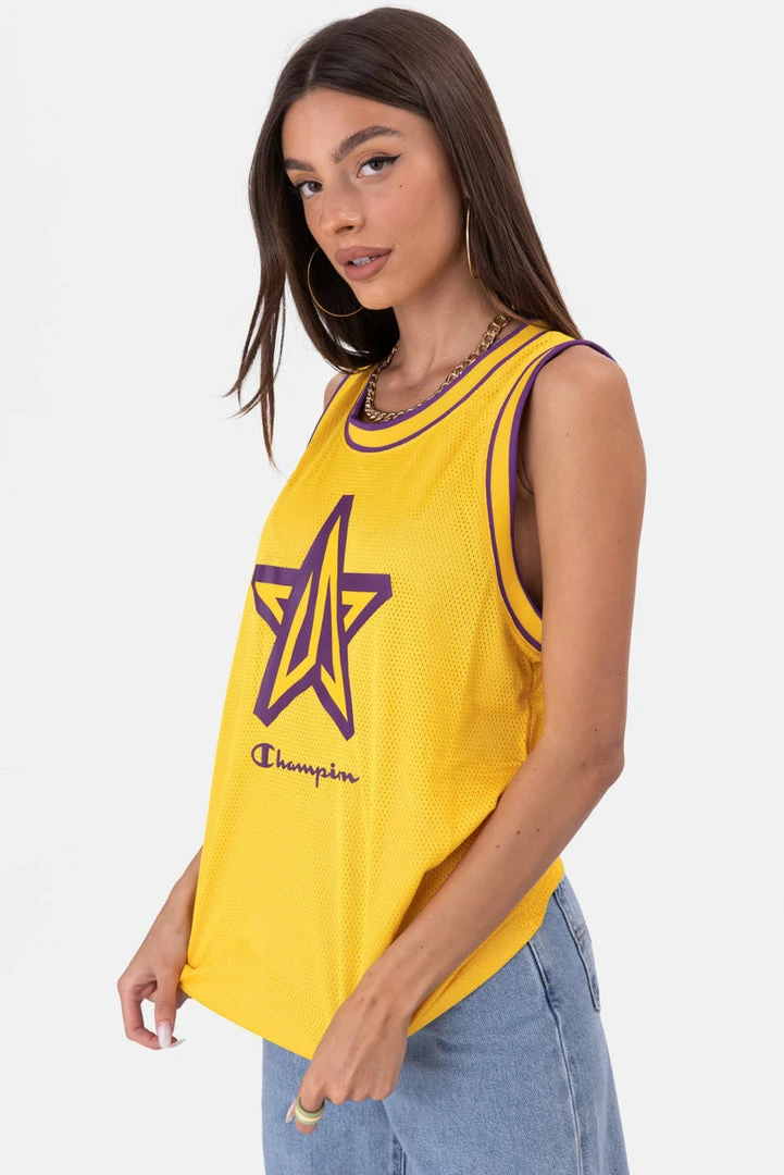 Cheap ๐ Adika Champion // Lakers Mesh Tank Top Tops ๐ 3 Adika Champion // Lakers Mesh Tank Top Tops