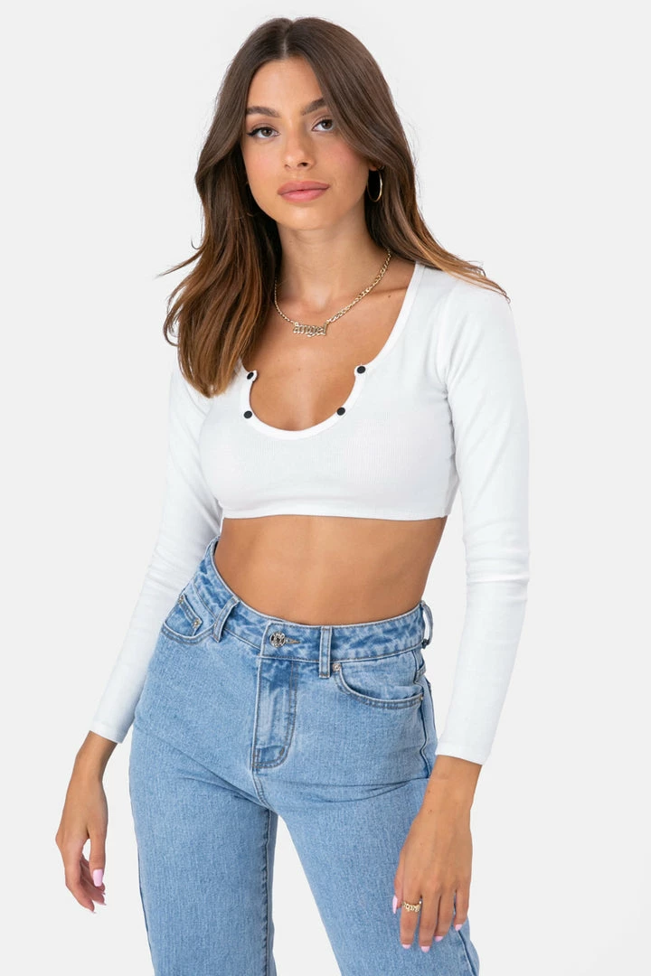 Hot Sale 💯 Adika Aspo Long Sleeve Crop Top Best Sellers 😉 1 Adika Aspo Long Sleeve Crop Top Best Sellers