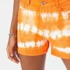 Adika Keaton Tie-Dye Denim Shorts OUTLET