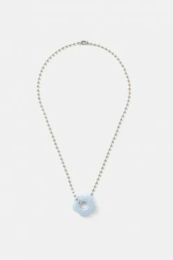 Adika Floral Ball Chain Pendant Necklace