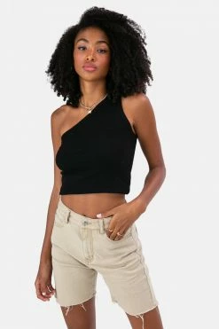 Adika OUTLET Wabi One-Shoulder Crop Top