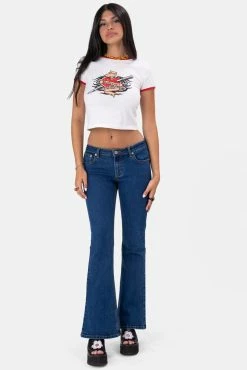 Adika Skillz Low-Rise Jeans | FLARE Clothing