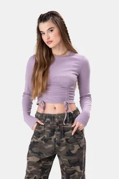 Adika Connelly Ruched Crop Top