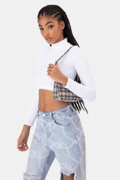 Adika Mancina Ribbed Crop Top | SEAMLESS