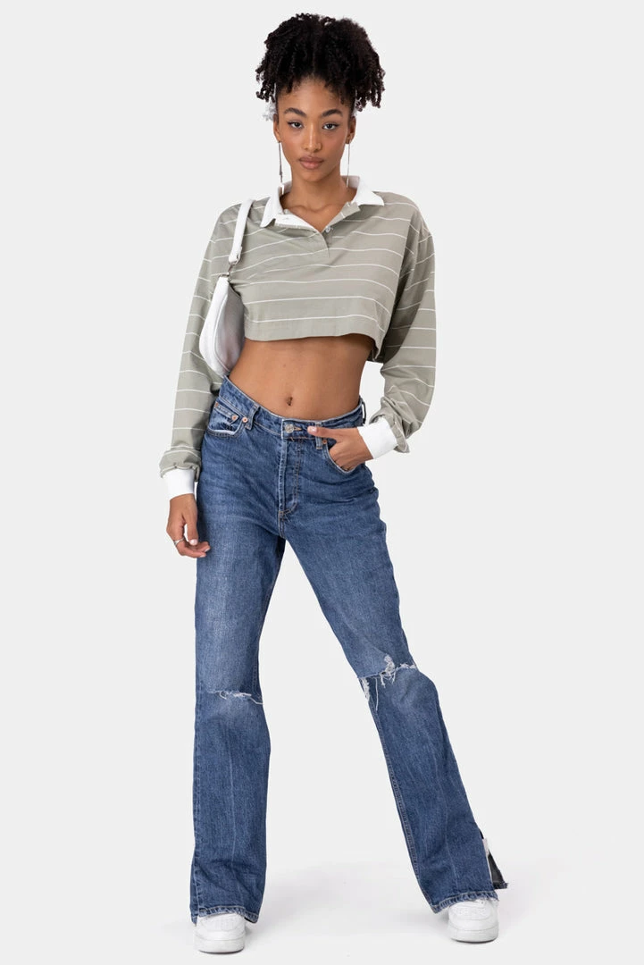 Best deal ๐ Adika Grande Cropped Polo ๐ Shirt OUTLET ๐ฏ 2 Adika Grande Cropped Polo Shirt OUTLET