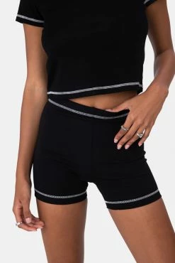 Adika Sonde Reverse-Stitch Shorts OUTLET