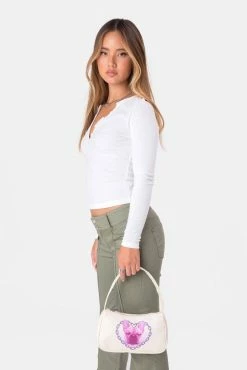 Adika Andy Button-Detail Ribbed T-Shirt Best Sellers