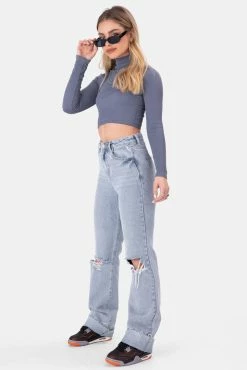 Adika Mancina Ribbed Crop Top | SEAMLESS