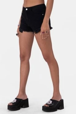 Discount 👍 Adika Southern Low-Rise Denim Shorts ❤️ 7 Adika Southern Low-Rise Denim Shorts