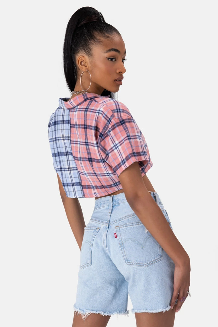 Flash Sale ๐ Adika OUTLET Grant Color-Block Plaid ๐ Shirt ๐ 4 Adika OUTLET Grant Color-Block Plaid Shirt