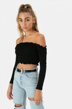 Adika Kourtney Off Shoulders Top