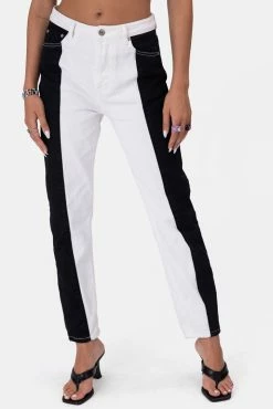 Adika Pluto Color-Block Jeans | MOM