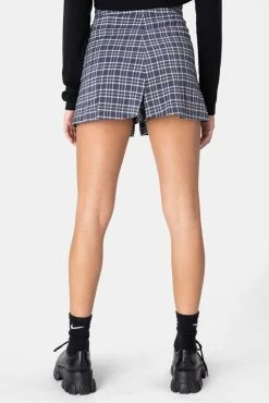 Cheapest ❤️ Adika Buffalo Plaid Skort 🧨 8 Adika Buffalo Plaid Skort