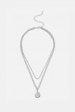 Adika Smilez Layered Pendent Necklace