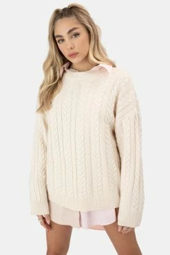 Adika OUTLET Trevino Cable Knit Sweater