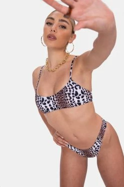 Deals 🛒 Adika OUTLET Leopardis Bralette 👙 Bikini Top 🎁 7 Adika OUTLET Leopardis Bralette Bikini Top