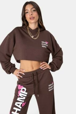 Adika REPEAT Cropped Hoodie