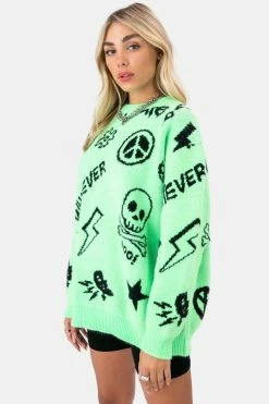 Adika Iconic Oversized Knit Sweater