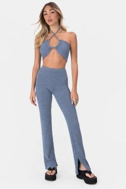 Adika Bexley Knitted Flared Pants Clothing
