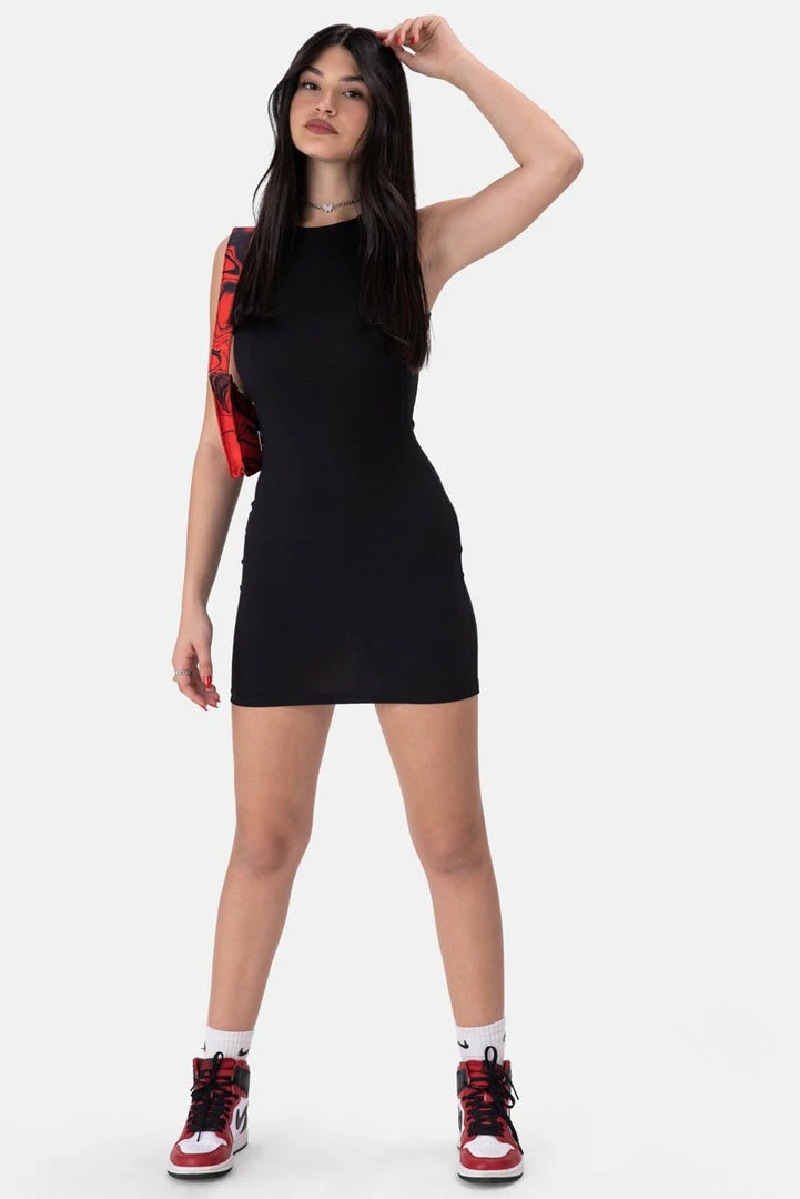 Buy 🔔 Adika Mystic Ribbed Cross-Back Mini 👗 Dress OUTLET ✨ 2 Adika Mystic Ribbed Cross-Back Mini Dress OUTLET