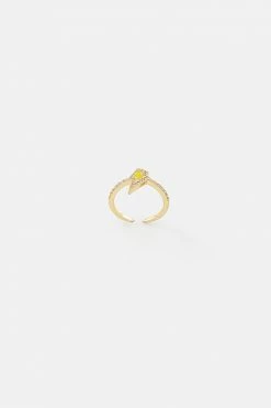 Adika Storm Rhinestone Ring