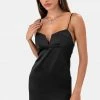 Adika OUTLET Babez Satin Finish Mini Dress