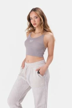 Adika Tops REEBOK // Classics Ribbed Cropped Tank Top