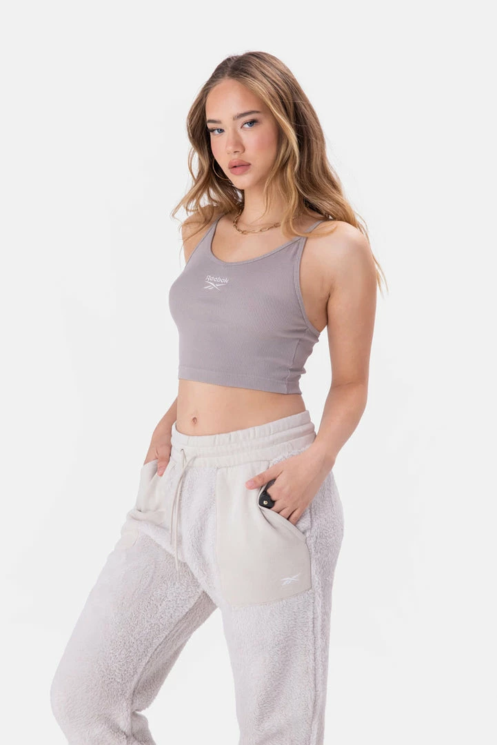 Flash Sale ⭐ Adika Tops REEBOK // Classics Ribbed Cropped Tank Top 🧨 1 Adika Tops REEBOK // Classics Ribbed Cropped Tank Top