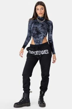 Adika Leo High-Cut Tie-Dye Bodysuit