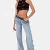 Adika XOXO Ribbed Crop Top Clothing
