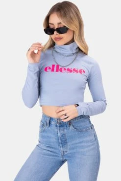 Best deal ๐ฅ Adika Ellesse // Volitans Turtelneck Crop Top Tops ๐ 6 Adika Ellesse // Volitans Turtelneck Crop Top Tops