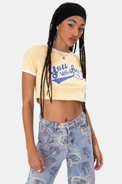 Adika YOU WISH Cropped Tee OUTLET