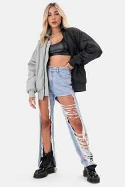 Adika Cash Mega-Ripped Jeans | DISTRESSED