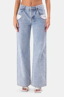 Adika Clothing Floyd Pocket-Detail Jeans | WIDE