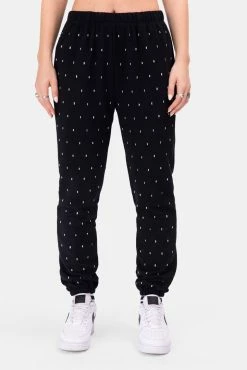 Adika Carter Diamante Detail Sweatpants OUTLET